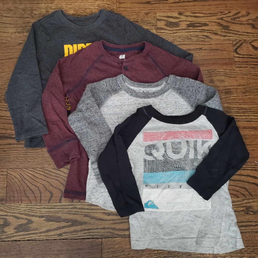 *bundle* boys 2T long sleeve shirts